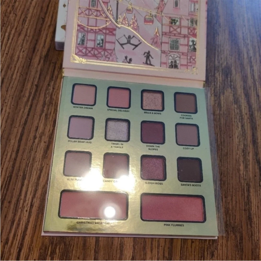 Too Faced Christmas in the Alps Limited Edition Face Eyeshadow Palette NWT